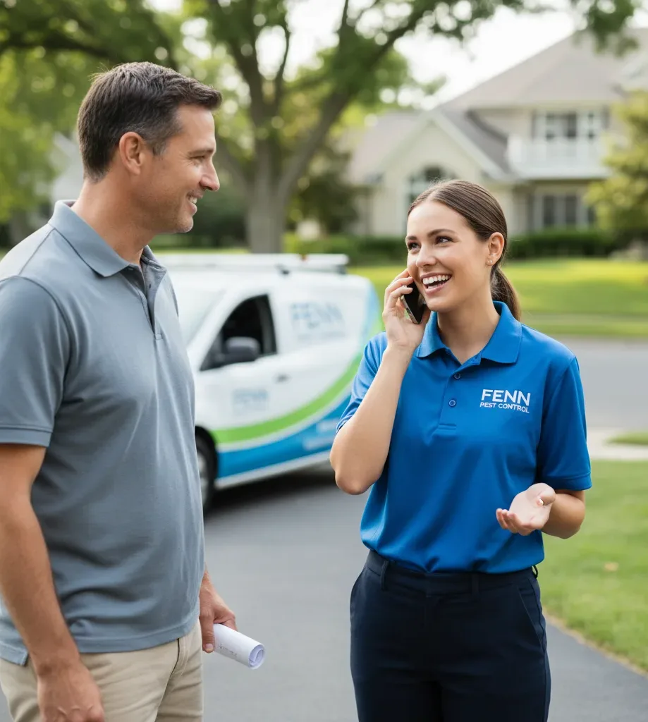 Fenn Pest Control customer support in Glenville